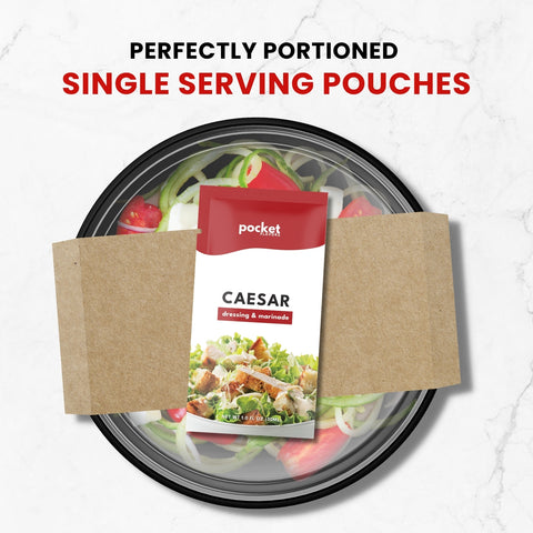 Caesar Low-Calorie Salad Dressing Packets