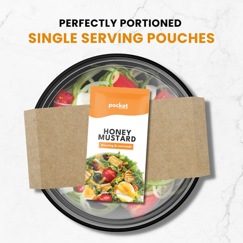 Honey Mustard Low-Calorie Salad Dressing Packets