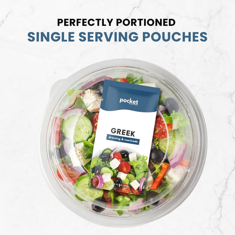 Greek Low-Calorie Salad Dressing Packets