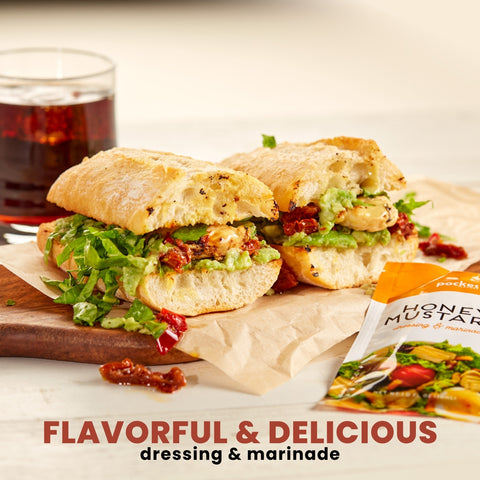 Honey Mustard Low-Calorie Salad Dressing Packets