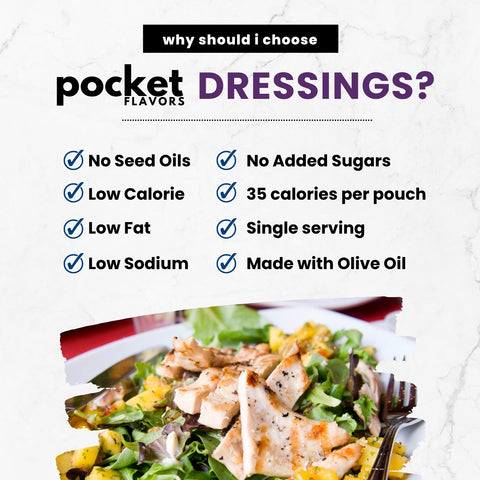 Balsamic Low-Calorie Salad Dressing Packets