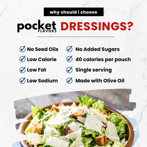 Caesar Low-Calorie Salad Dressing Packets