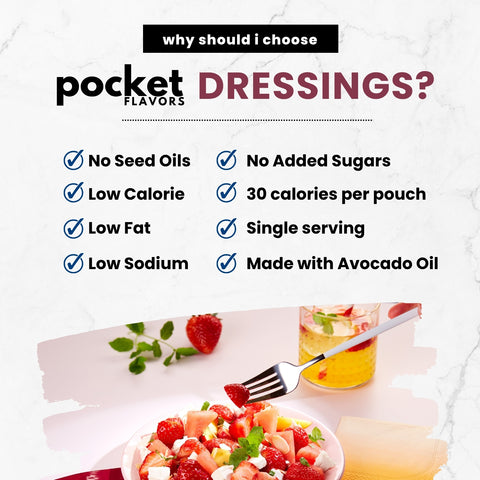 Very Berry Low-Calorie Salad Dressing Packets