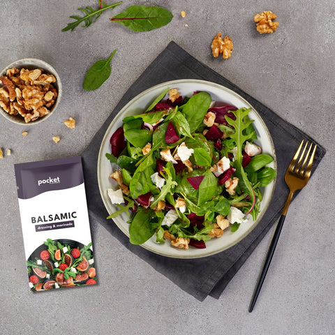 Balsamic Low-Calorie Salad Dressing Packets