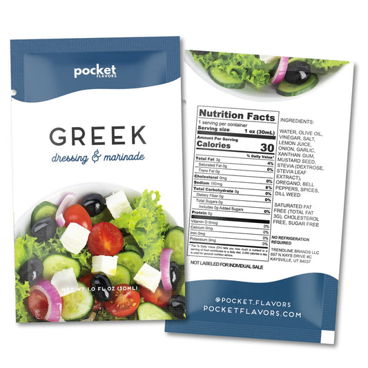 Greek Low-Calorie Dressing Packets