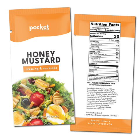 Honey Mustard Low-Calorie Dressing Packets