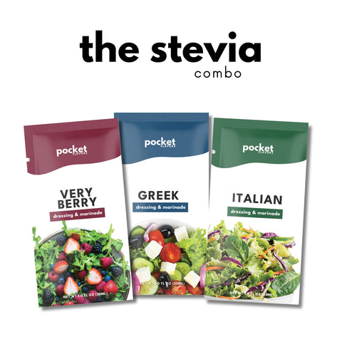 Stevia-Sweetened Salad Dressing Packets - 30 Count