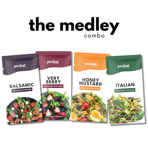 portable salad dressing packets