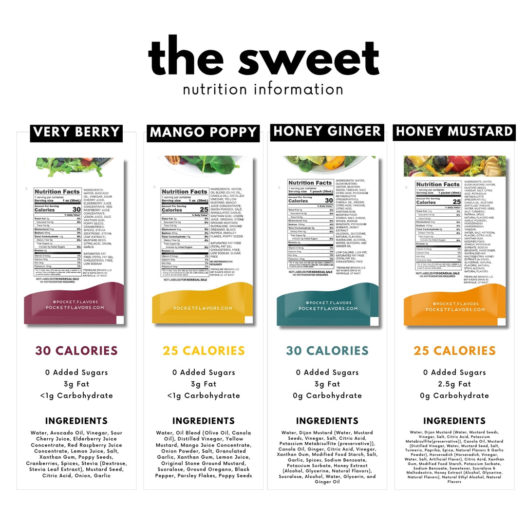 Low-Calorie Dressing Variety Pack