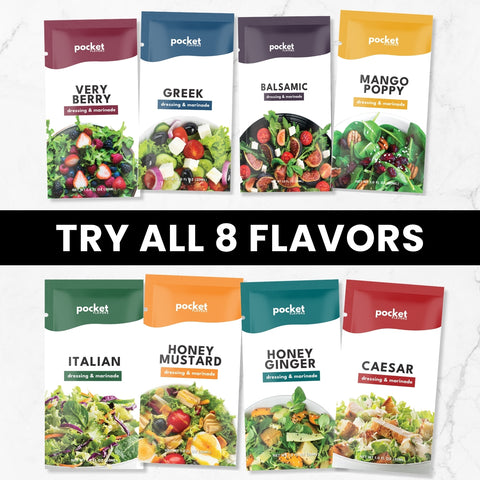 Low-Calorie Salad Dressing Variety Pack