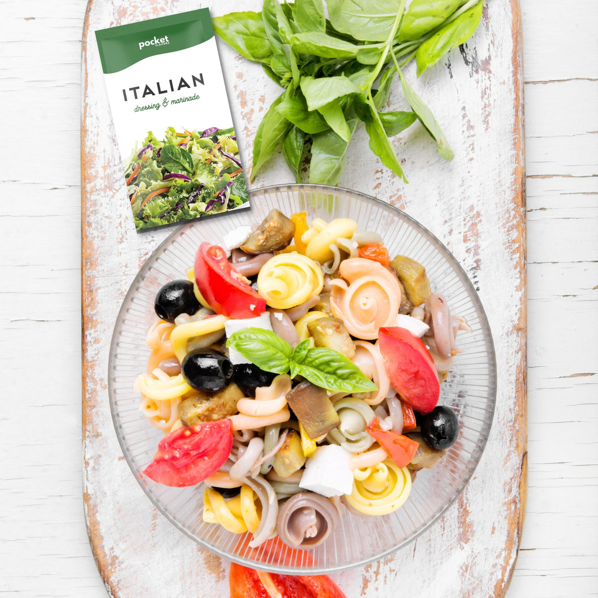 Low-Calorie Italian Dressing Packets | Pocket Flavors